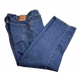 Levis Strauss Men's 505 Jeans Size 40x30 Blue Denim